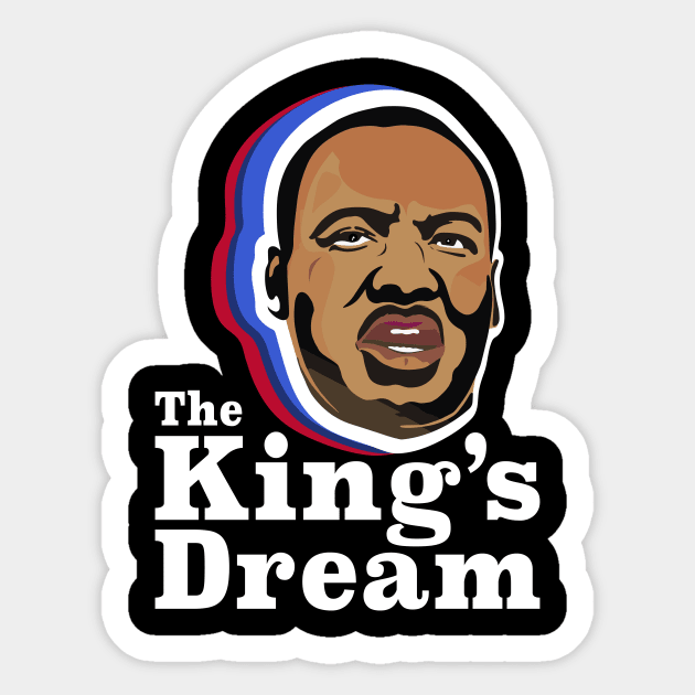 The King's Dream Sticker by Abuewaida 